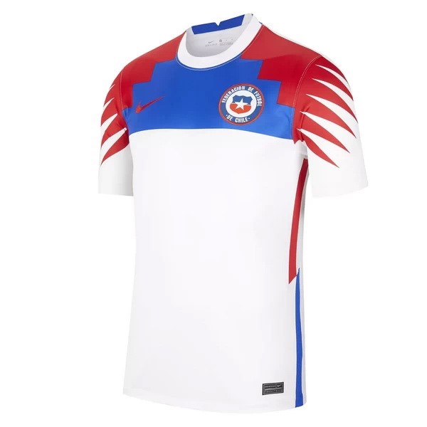 Tailandia Camiseta Chile Primera Equipación 2021 Blanco